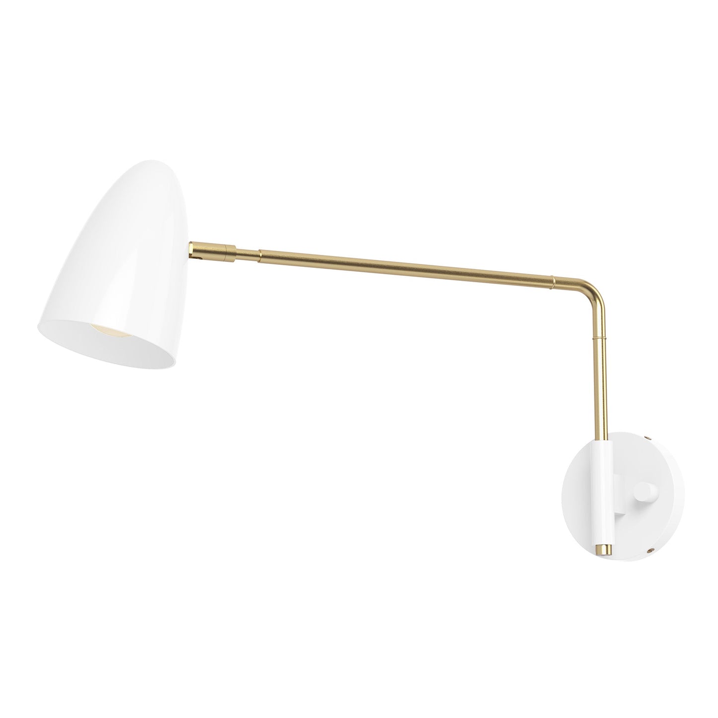 Color Boom Swing Arm Sconce - 17" Arm