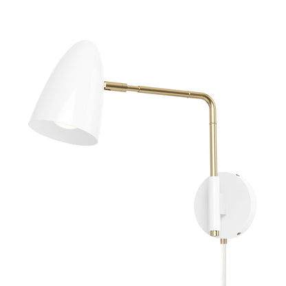 Color Boom Swing Arm Plug-in Sconce - 9" Arm