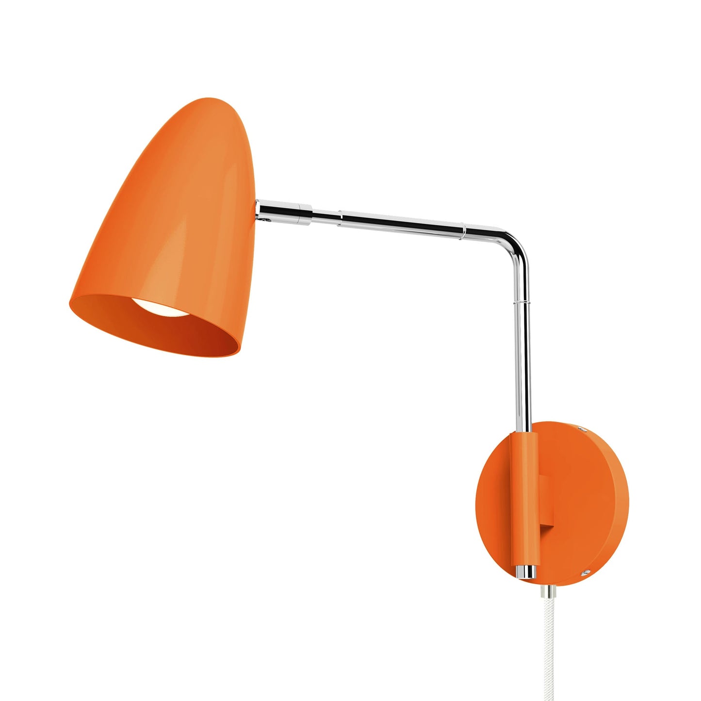 Color Boom Swing Arm Plug-in Sconce - 9" Arm