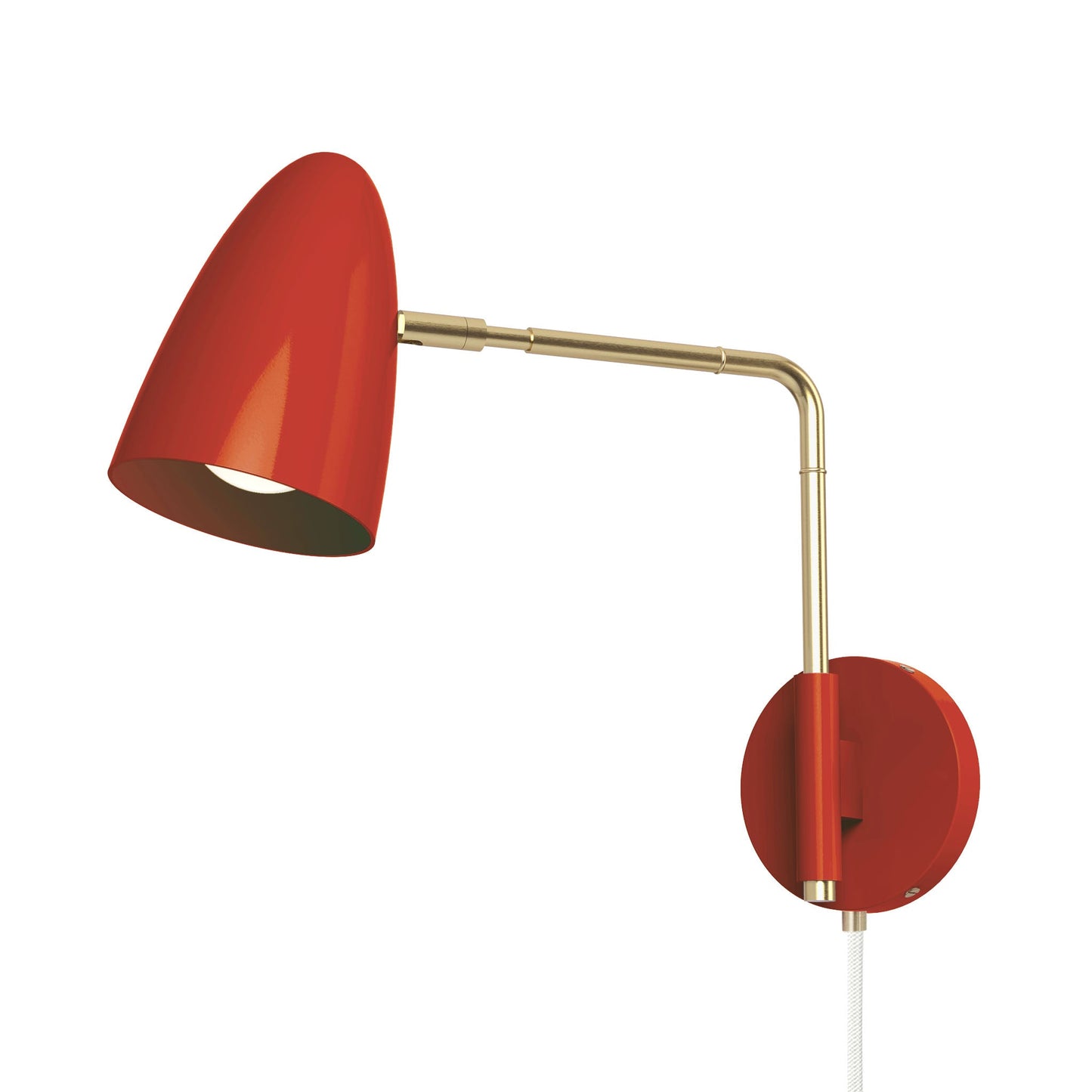 Color Boom Swing Arm Plug-in Sconce - 9" Arm