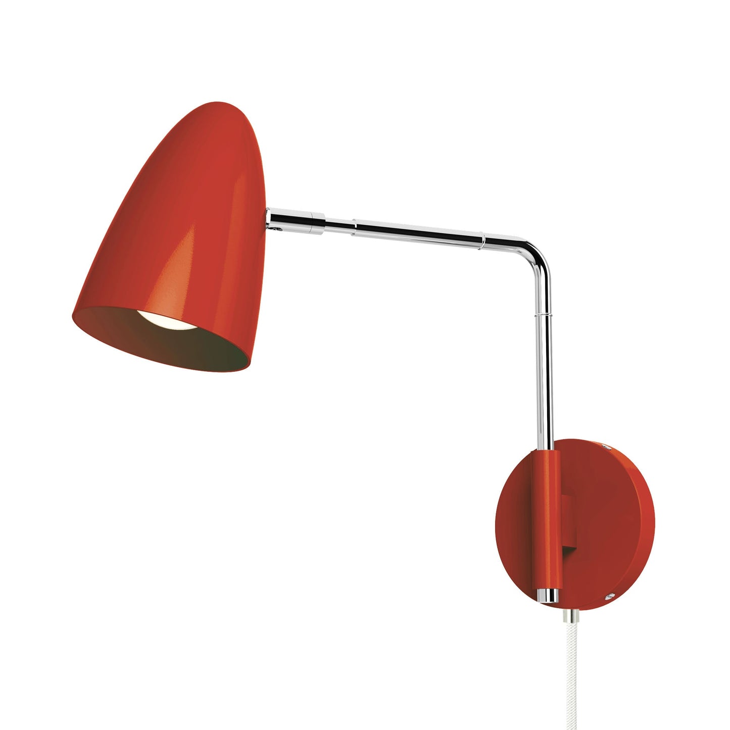 Color Boom Swing Arm Plug-in Sconce - 9" Arm