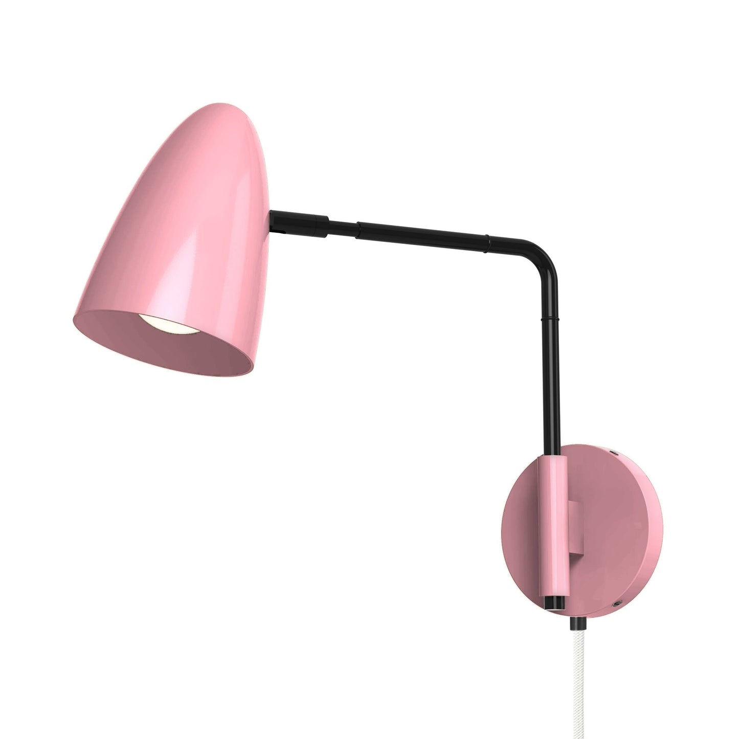 Color Boom Swing Arm Plug-in Sconce - 9" Arm