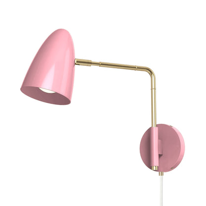 Color Boom Swing Arm Plug-in Sconce - 9" Arm