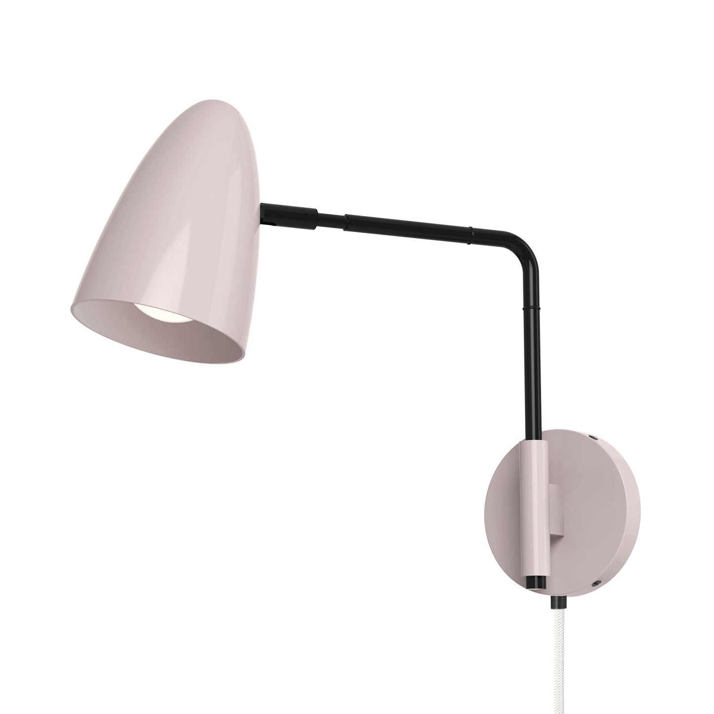 Color Boom Swing Arm Plug-in Sconce - 9" Arm