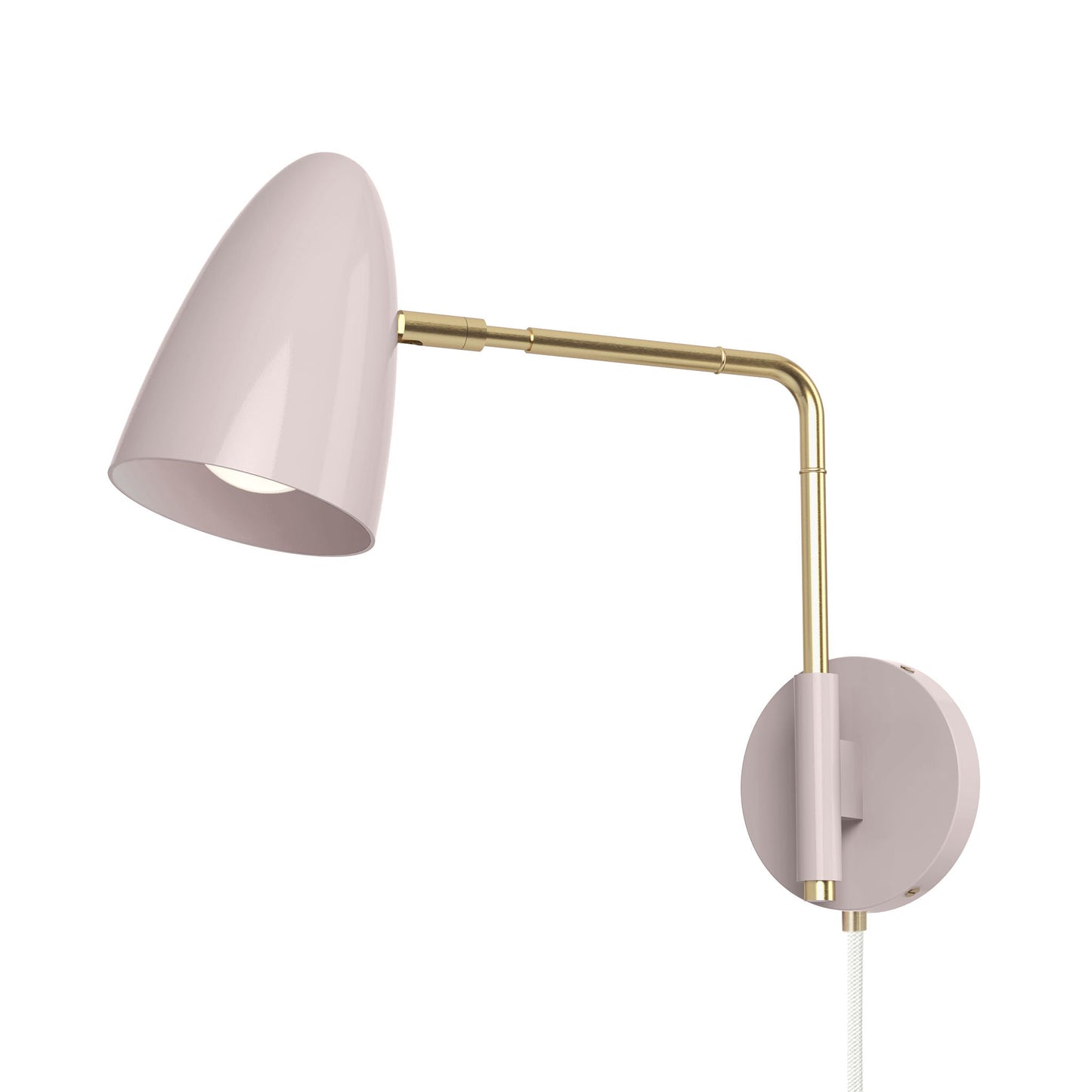 Color Boom Swing Arm Plug-in Sconce - 9" Arm