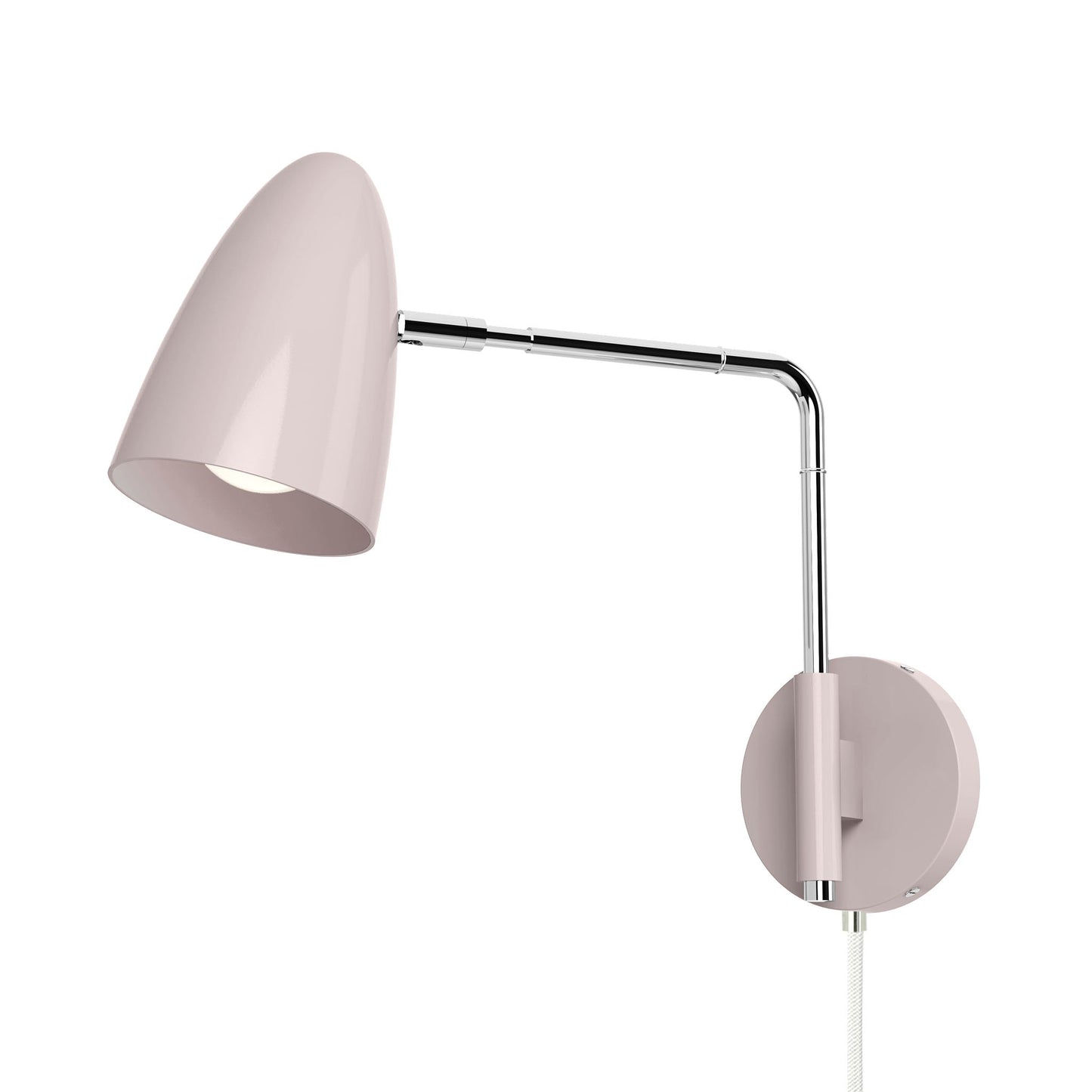 Color Boom Swing Arm Plug-in Sconce - 9" Arm