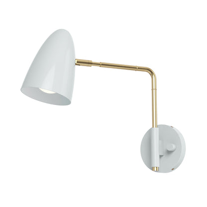 Color Boom Swing Arm Sconce - 9" Arm