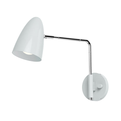 Color Boom Swing Arm Sconce - 9" Arm