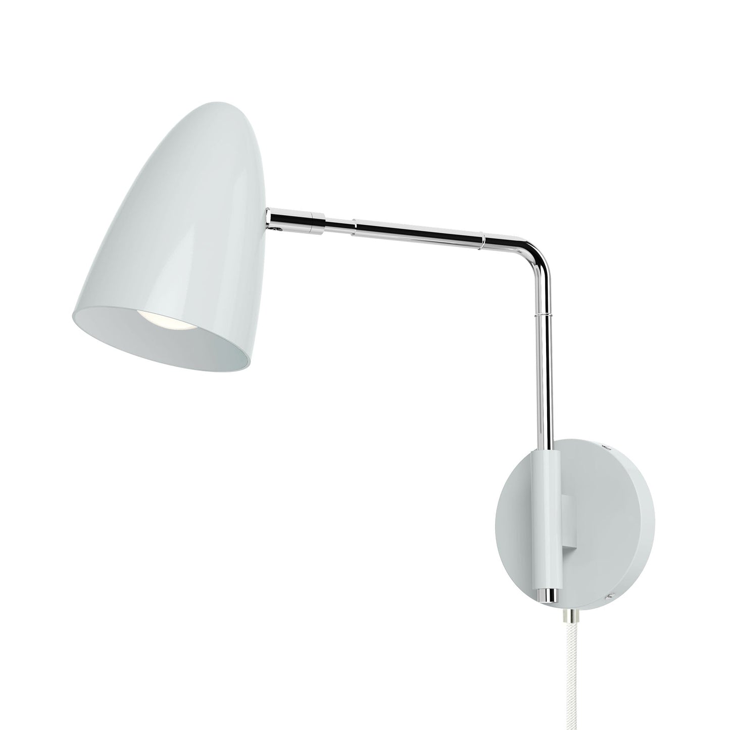 Color Boom Swing Arm Plug-in Sconce - 9" Arm