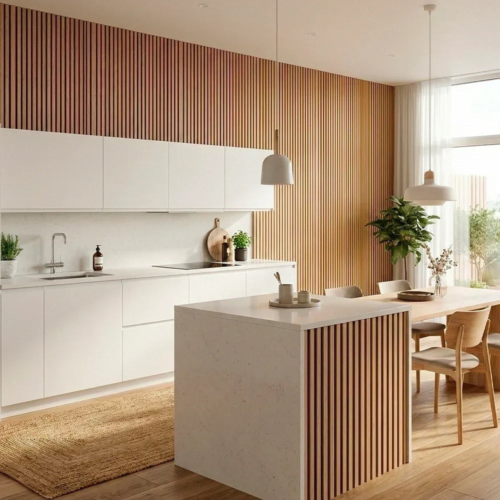 Modern & Flexible Wood Panels -  (270 cm x 110 cm)