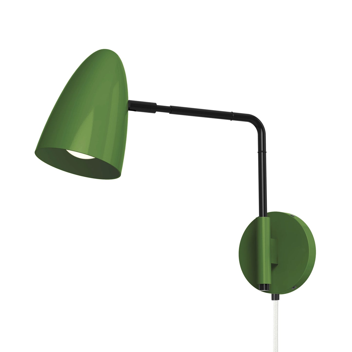 Color Boom Swing Arm Plug-in Sconce - 9" Arm