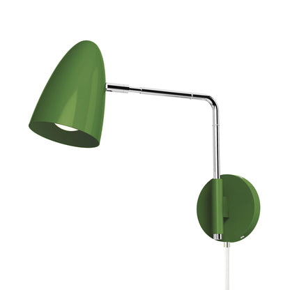 Color Boom Swing Arm Plug-in Sconce - 9" Arm