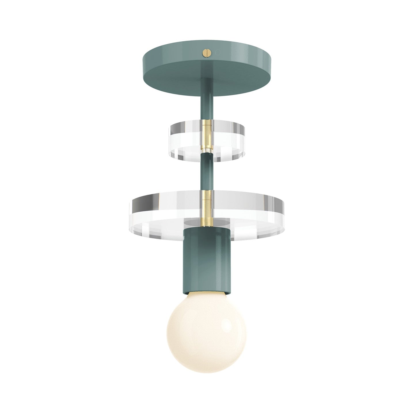Color Bling Flush Mount