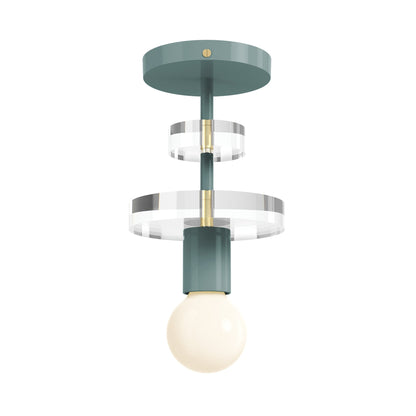 Color Bling Flush Mount