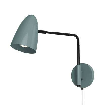 Color Boom Swing Arm Plug-in Sconce - 9" Arm