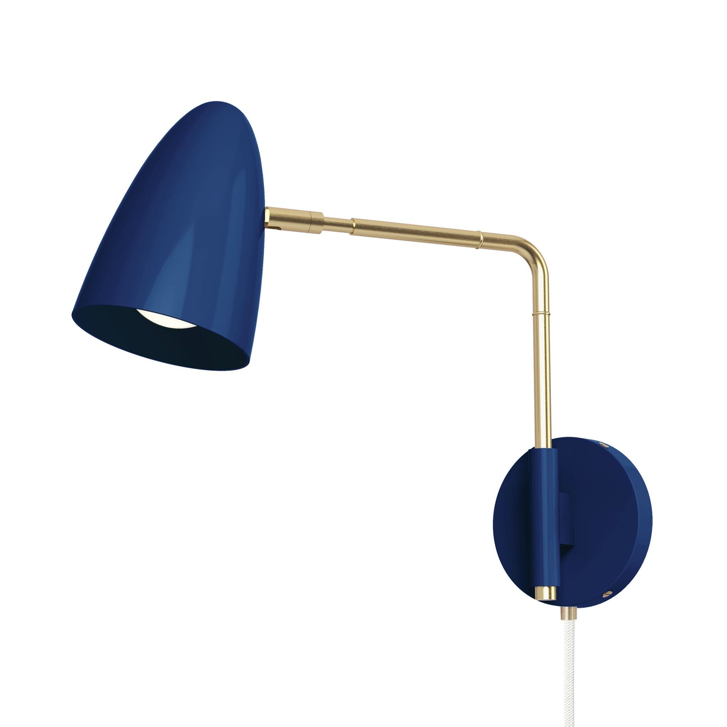 Color Boom Swing Arm Plug-in Sconce - 9" Arm