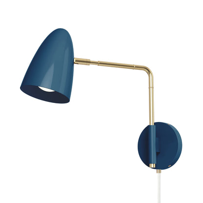Color Boom Swing Arm Plug-in Sconce - 9" Arm