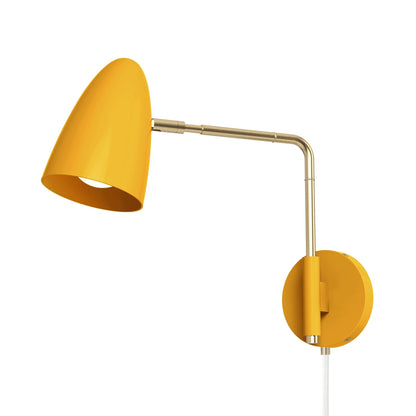 Color Boom Swing Arm Plug-in Sconce - 9" Arm