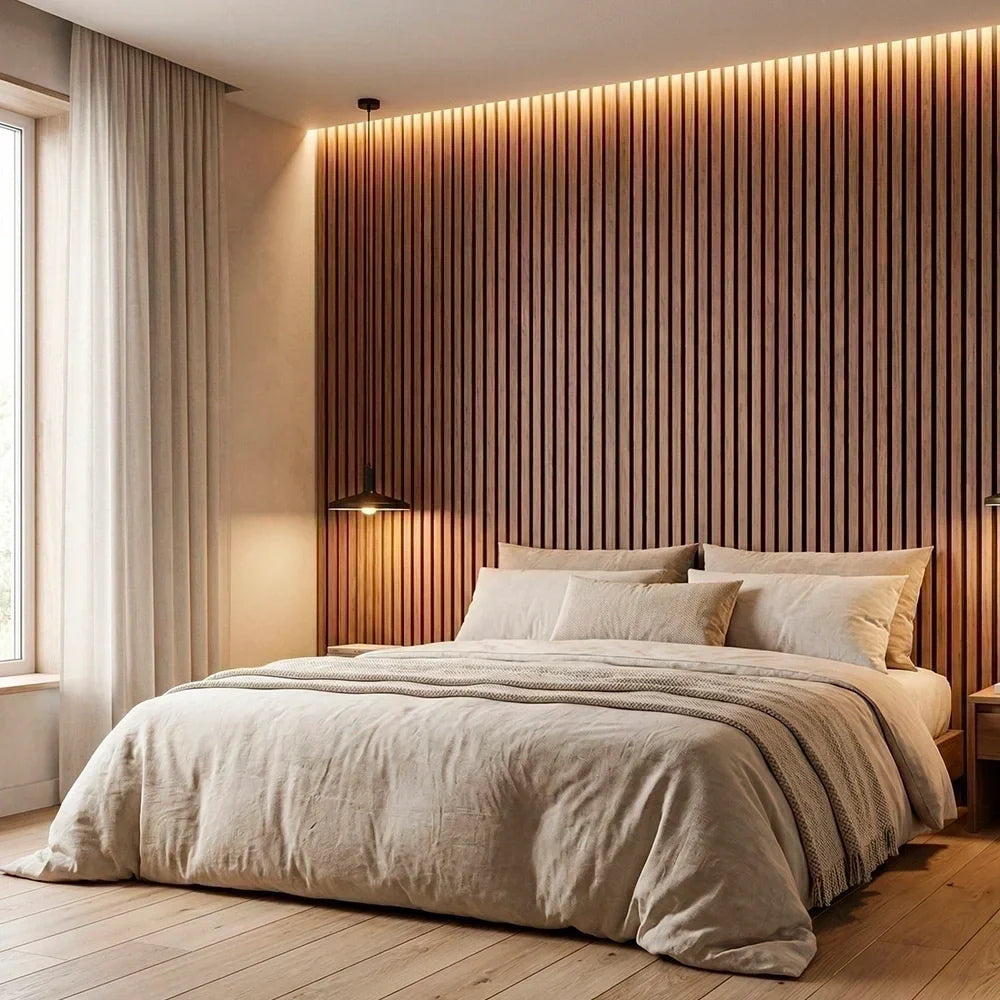Modern & Flexible Wood Panels -  (270 cm x 110 cm)
